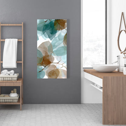 Translucent leaves - 32"x32" Canvas