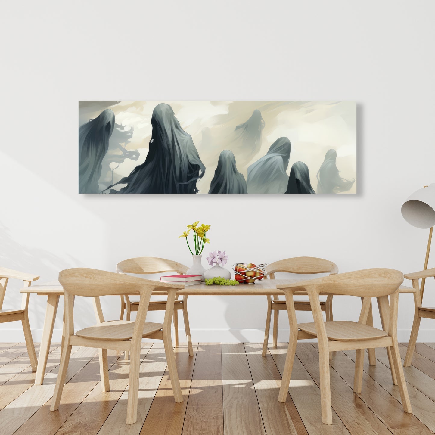 Cursed Lands - Black Canvas Art for Unique Home Decor