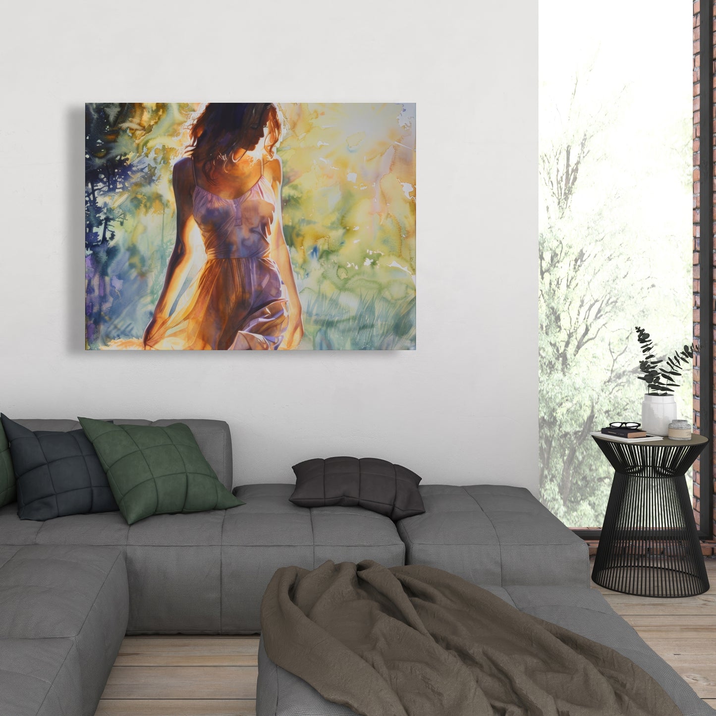 Out of the Water Canvas - Elegant Home Decor Art Piece