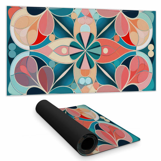 Mandala Desk Mat - Stylish Home Decor, Office Accessory
