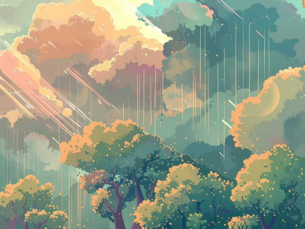 Crystal winds - 14"x18" Polyester Placemat