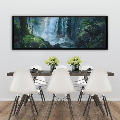 Sleeping fall - 36"x36" Framed canvas