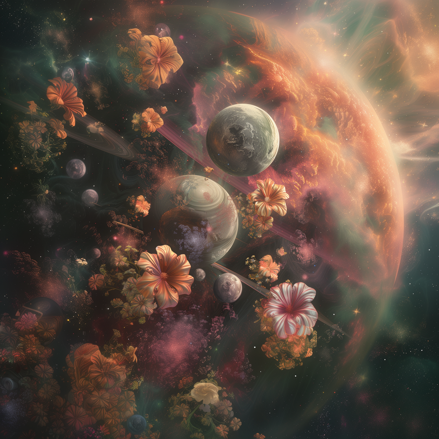 Capturing Light Black Indoor Outdoor Tablecloth