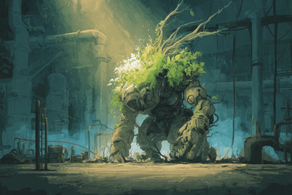 The Golem - Turquoise Outdoor Area Rug for Home Decor