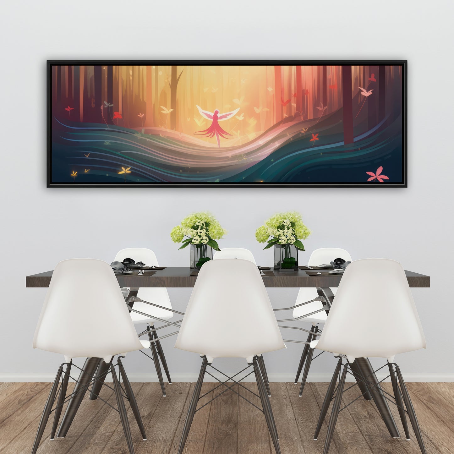 Enchanted - 36"x36" Framed canvas