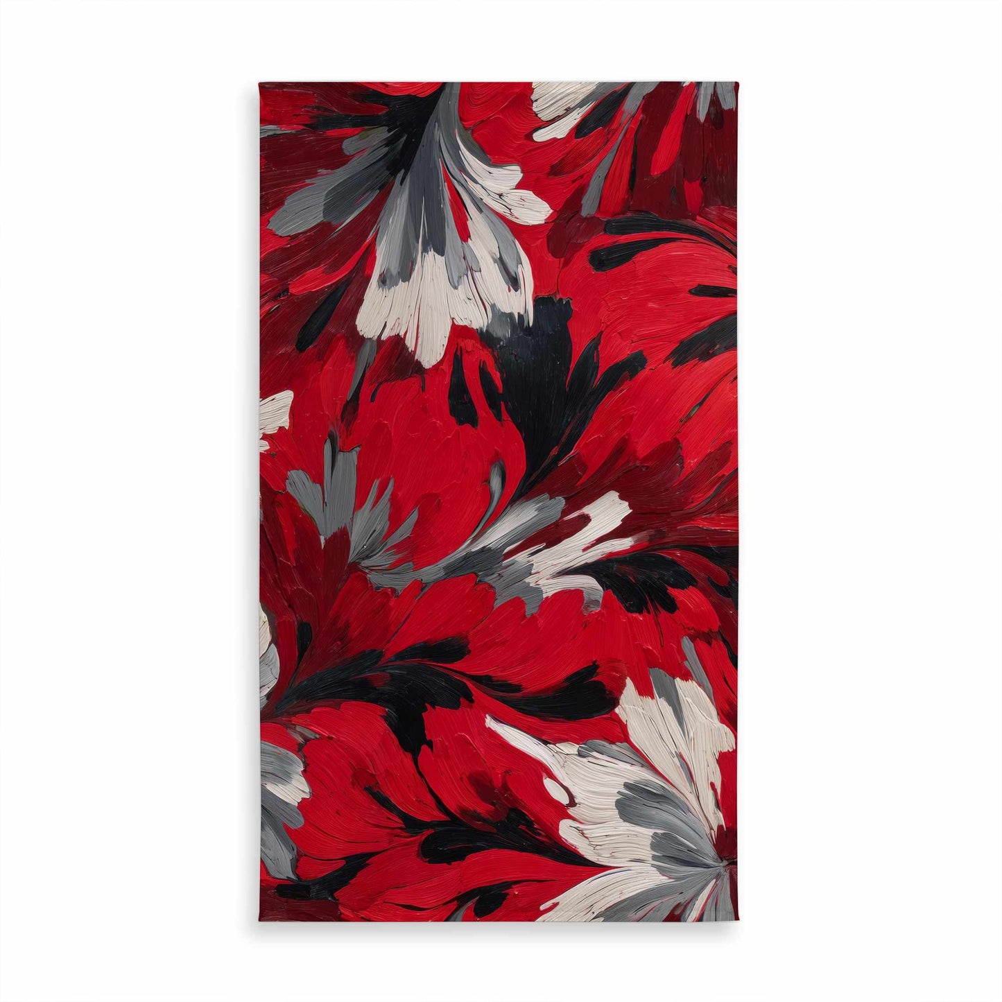 Red Flow Indoor Outdoor Tablecloth | Stylish Home Decor