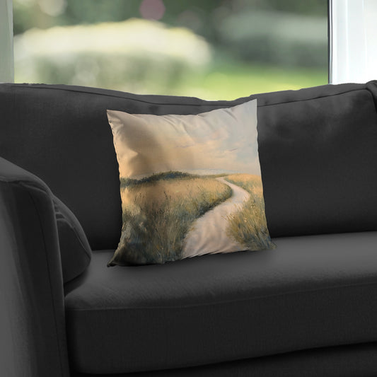 Soft Breeze Green Poly Twill Throw Pillow Insert | Home Decor