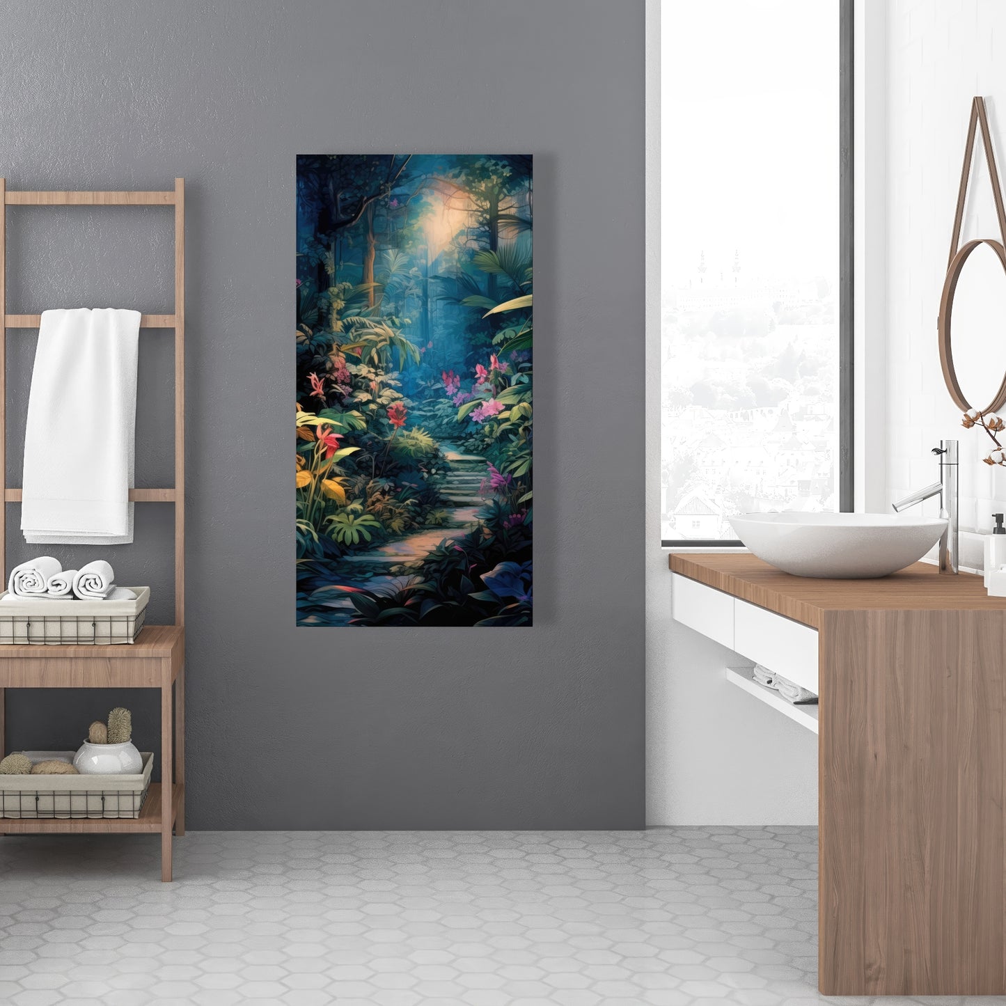 Against all odds - Purple Canvas for Home Decor | Unique Art