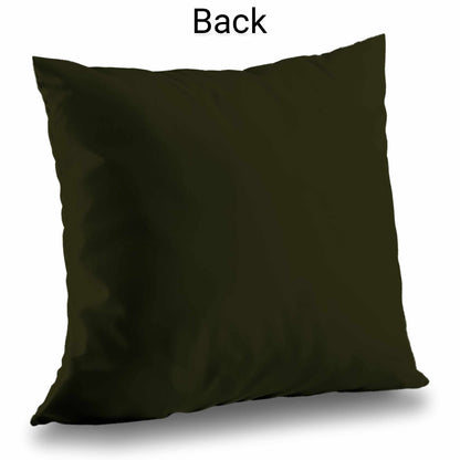 Golden Groove Circles Poly Twill Throw Pillow | Home Decor