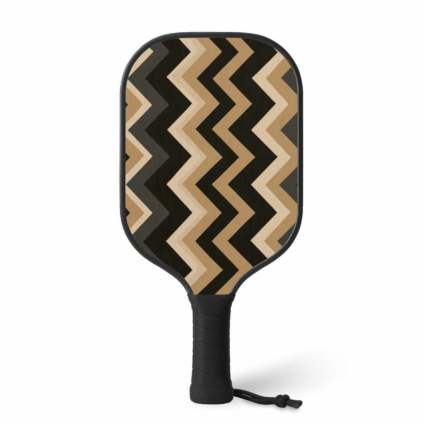 Ensemble de raquettes de pickleball décontractées à motifs vagues tons terre Sport