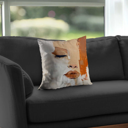 Half Poly Twill Throw Pillow Insert for Home Decor - Stylish