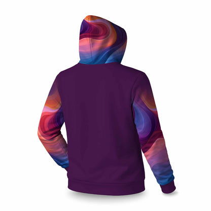 Sweat à capuche Purple Haze Sleevie | Vêtements élégants