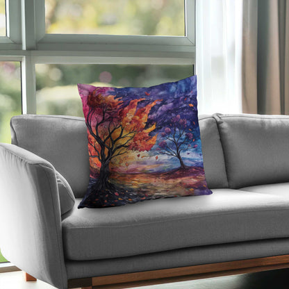 Before the storm Poly Twill Throw Pillow - Home Decor Accent