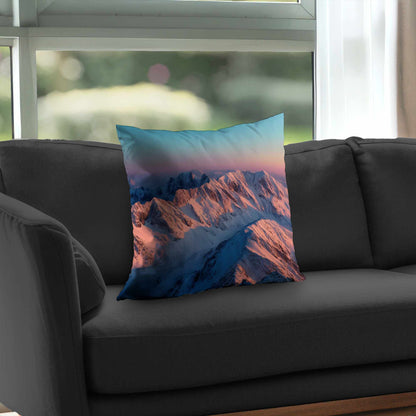 Sunny Peaks Poly Twill Throw Pillow | Home Decor Accent
