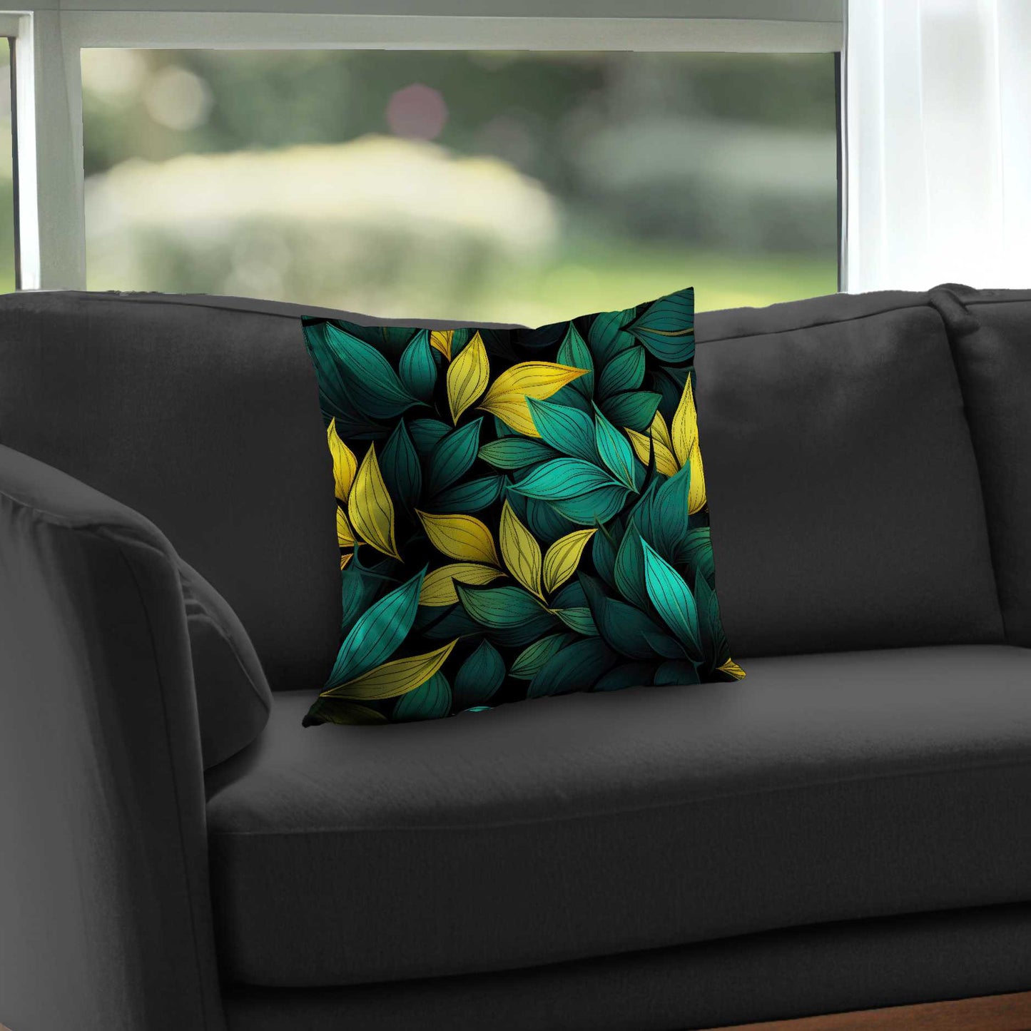Potent Aroma Poly Twill Throw Pillow | Home Decor Accent
