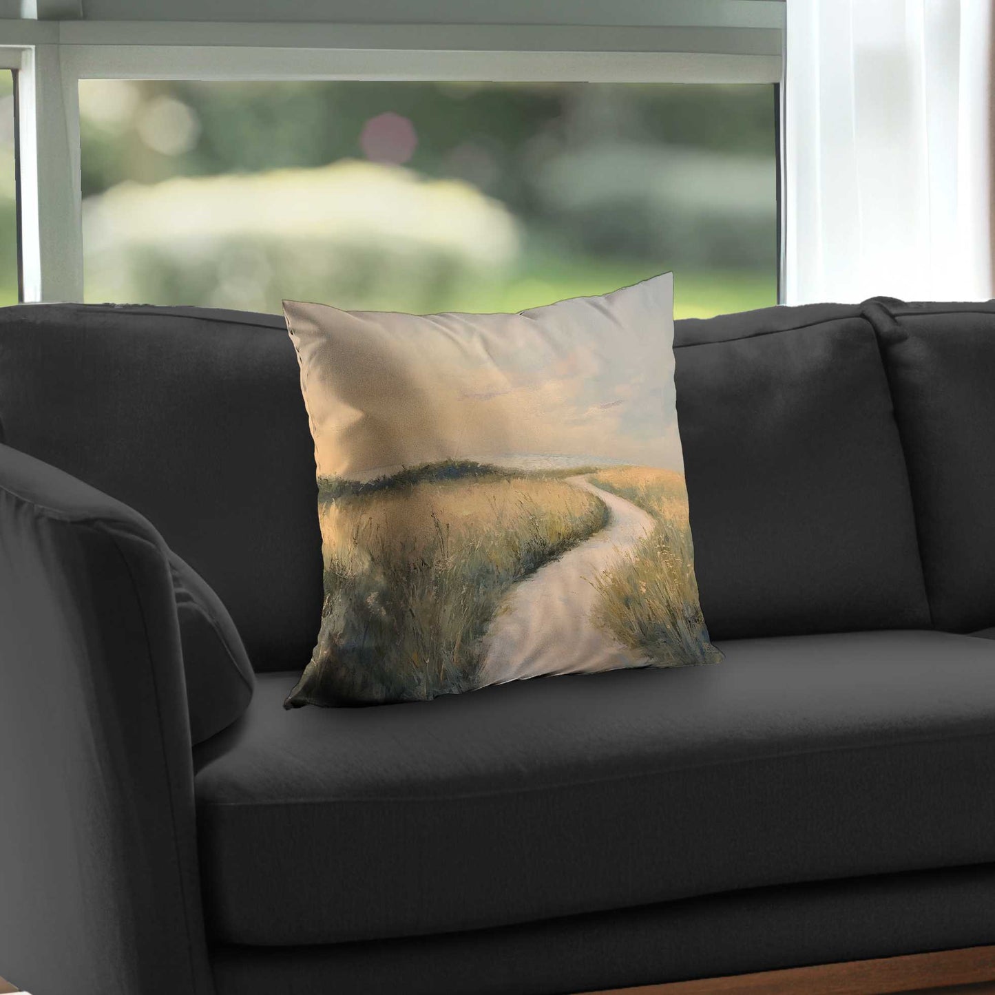 Soft breeze Poly Twill Throw Pillow - Stylish Home Decor