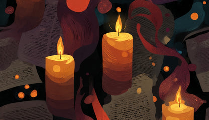 Tapis d'extérieur Whispers in Flame | Décoration d'intérieur élégante