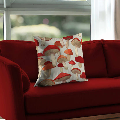 Coussin décoratif en sergé polyester Rouge cramoisi Cap Dance | Décoration d'intérieur