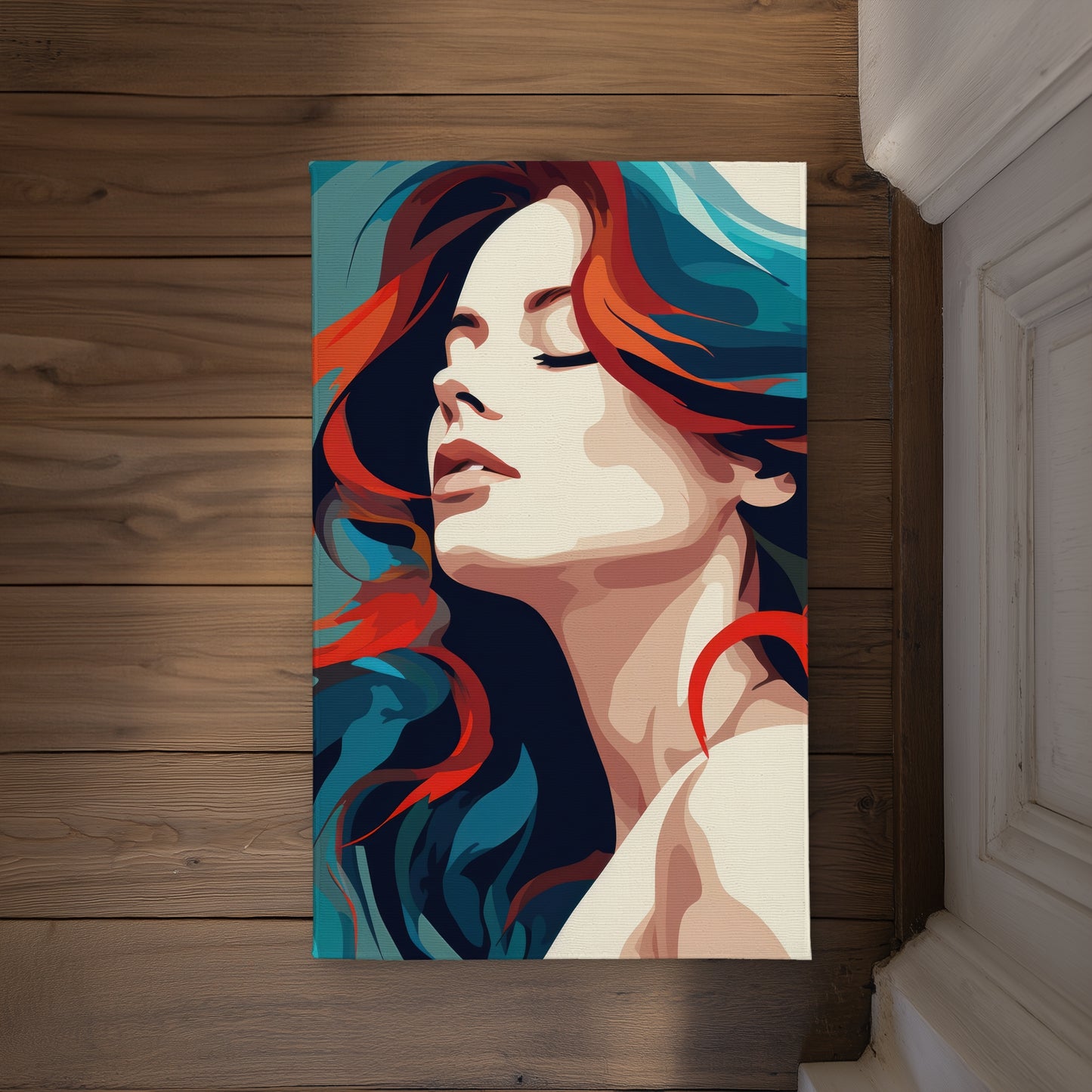 Zen Beige Indoor Outdoor Door Mat - Stylish Home Decor