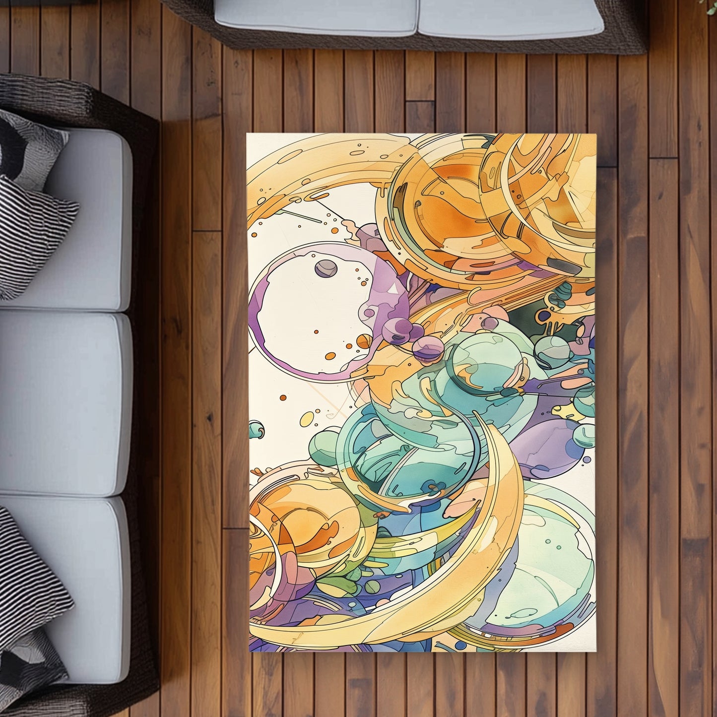 Tapis d'extérieur Plan - Tapis de décoration durable et élégant