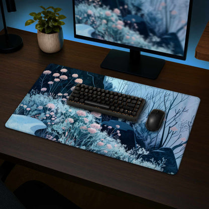 Annual Freeze Desk Mat | Stylish Home Decor Surface Pad