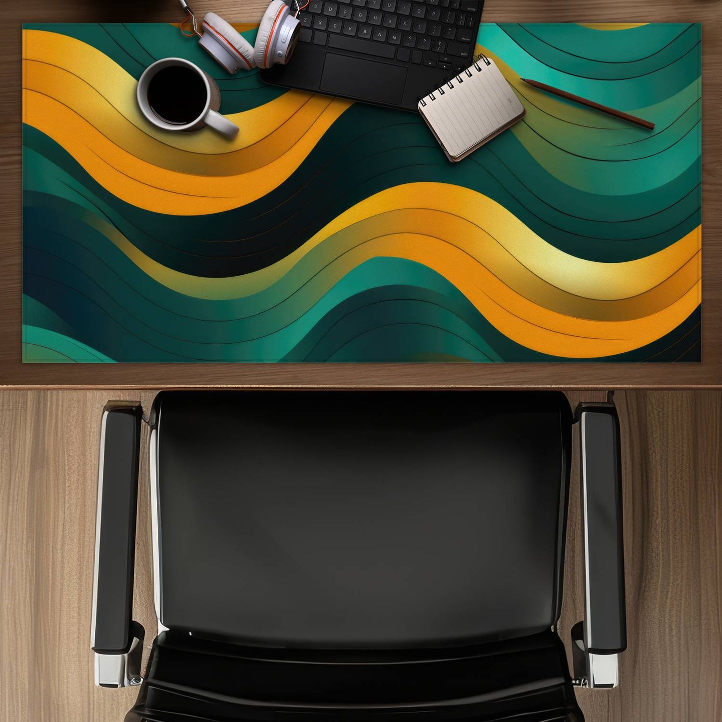 Voluptuous - Desk mat - Print on demand