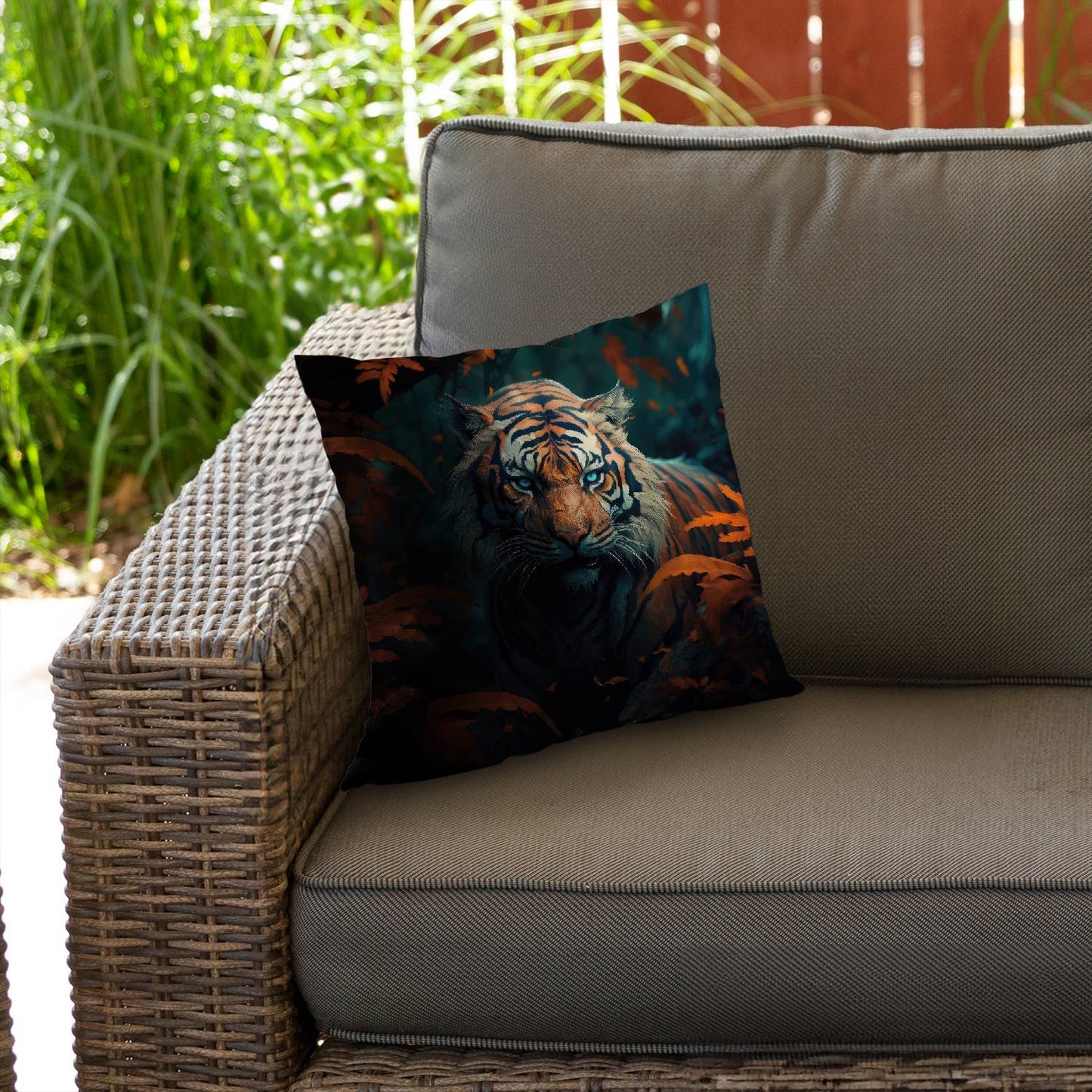 Observed - Throw pillow - Print on demand