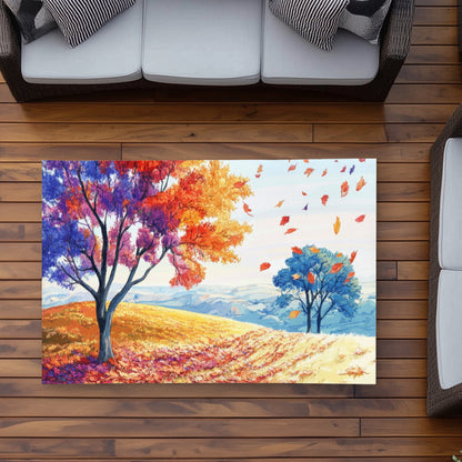 Spring Breeze White Outdoor Area Rug - Stylish