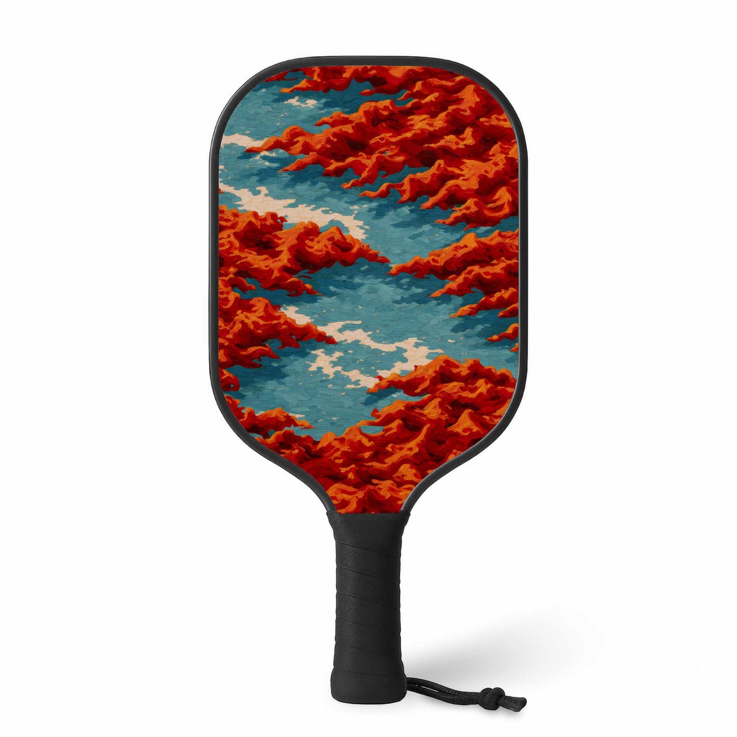 Ensemble de raquettes de pickleball décontractées Red Mounds | Accessoire sportif