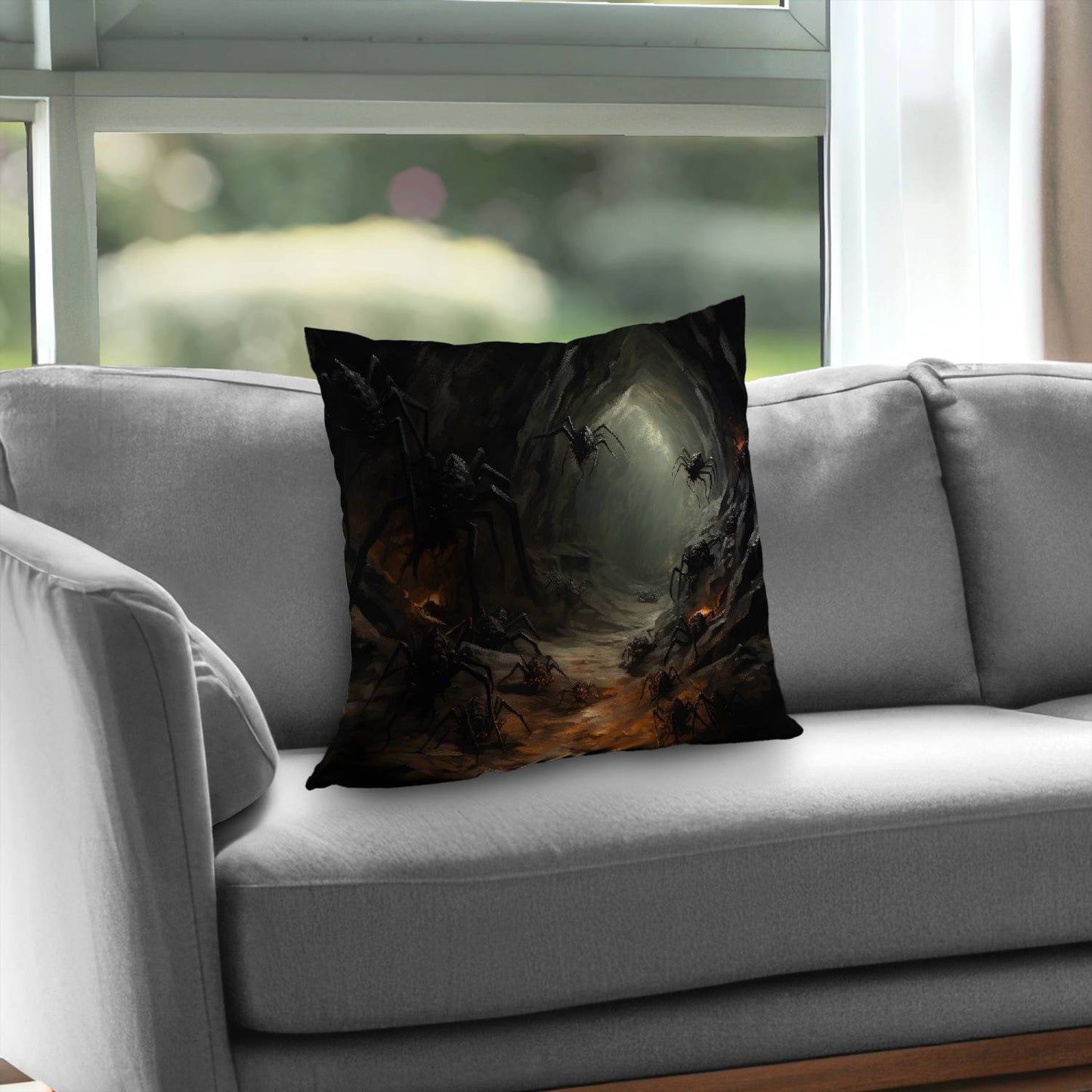 Nightmare inducing - Throw pillow - Print on demand