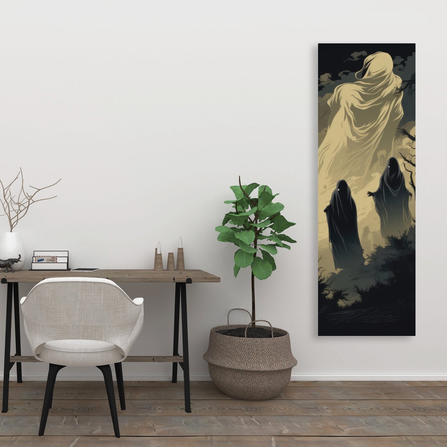 Limbo Black Canvas Art - Modern Home Decor | Chic Wall Design