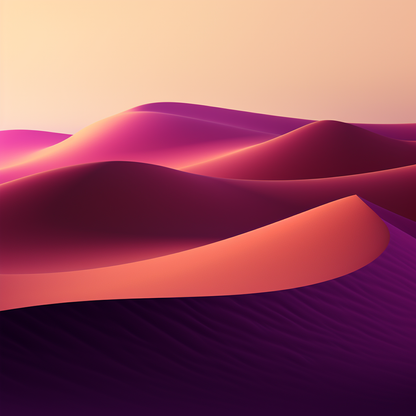 Deep Dunes Purple Poly Twill Throw Pillow Insert | Decor