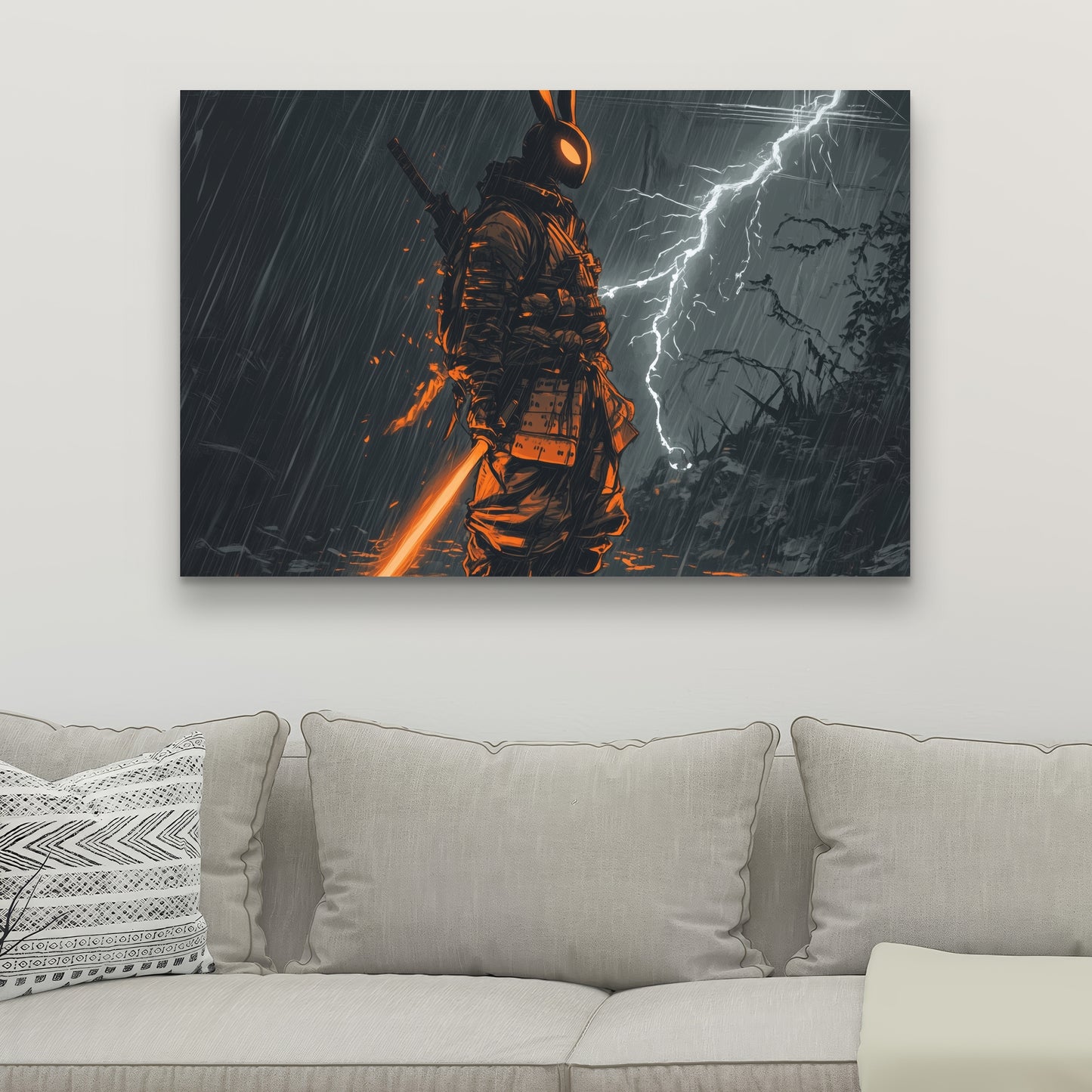 War machine - 32"x32" Canvas