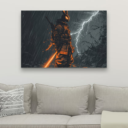 War machine - 32"x32" Canvas