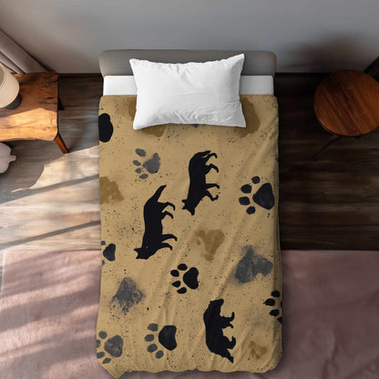 Housse de couette Wild Tracks Echo | Linge de lit élégant pour la maison