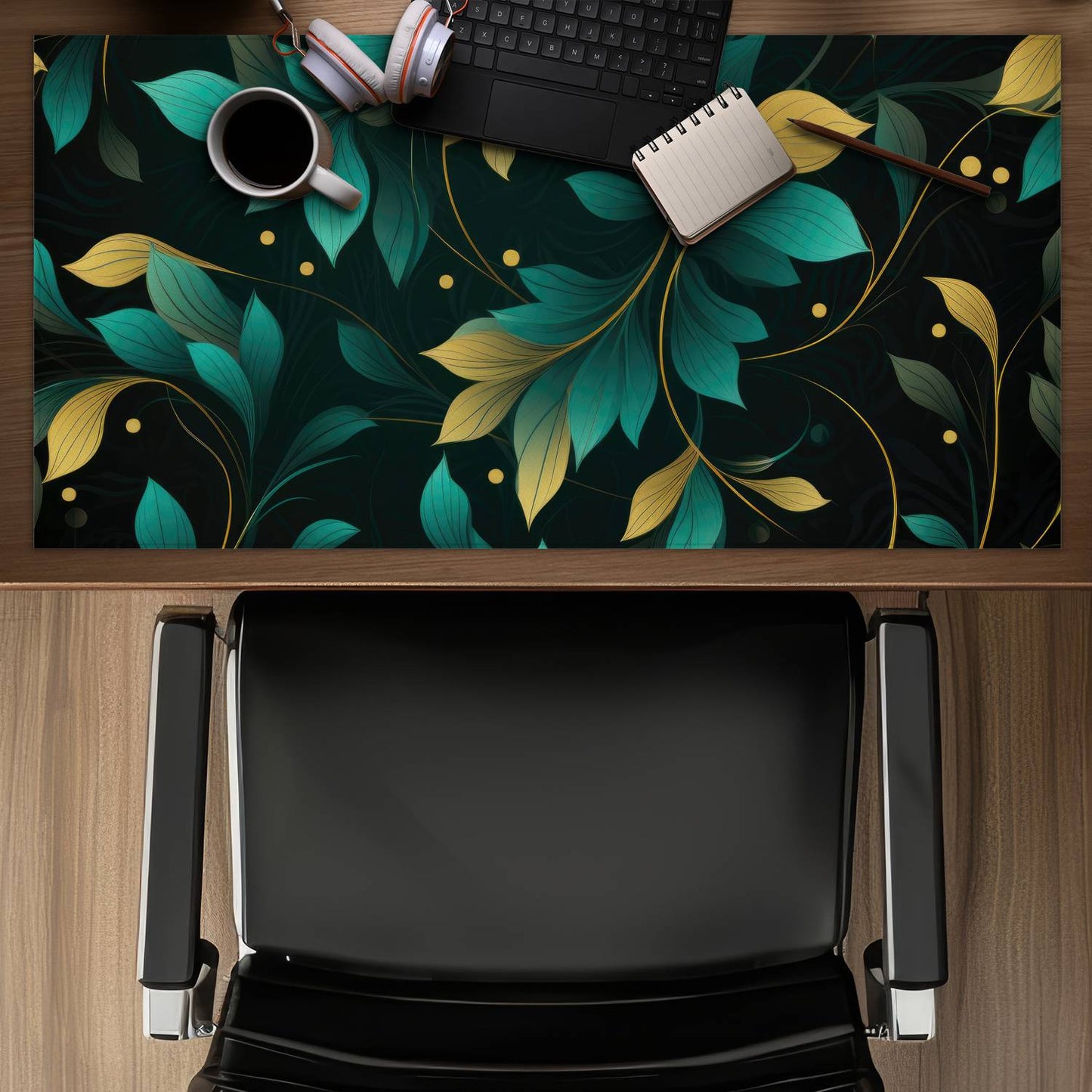 Twirling twigs - Desk mat - Print on demand