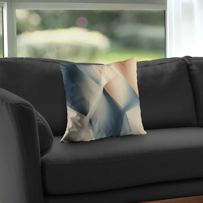 Heavenly Threads Blue Poly Twill Throw Pillow Insert | Home Decor