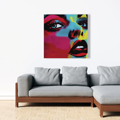 Comics Yellow Canvas - Vibrant Home Decor for Your Walls