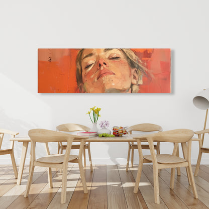 Relief - Pink Canvas Art for Stylish Home Decor Solutions