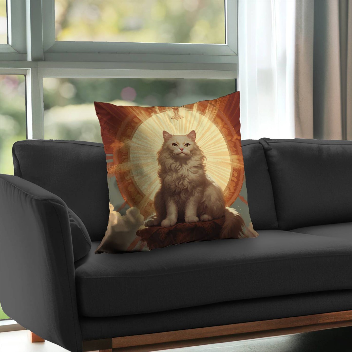 Infinite carelessness - Throw pillow - Print on demand