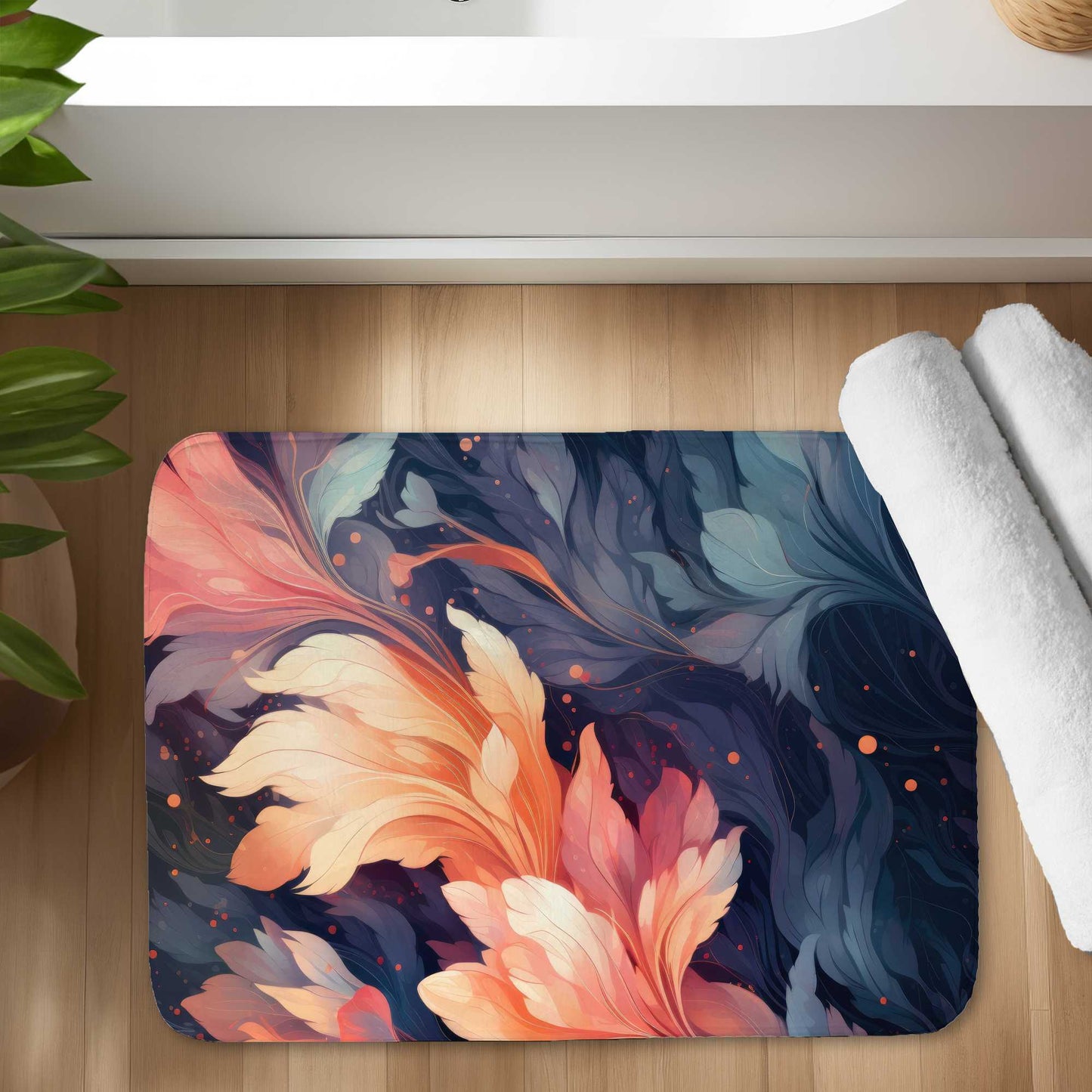 Tapis de bain éthéré | Doux et élégant pour la maison