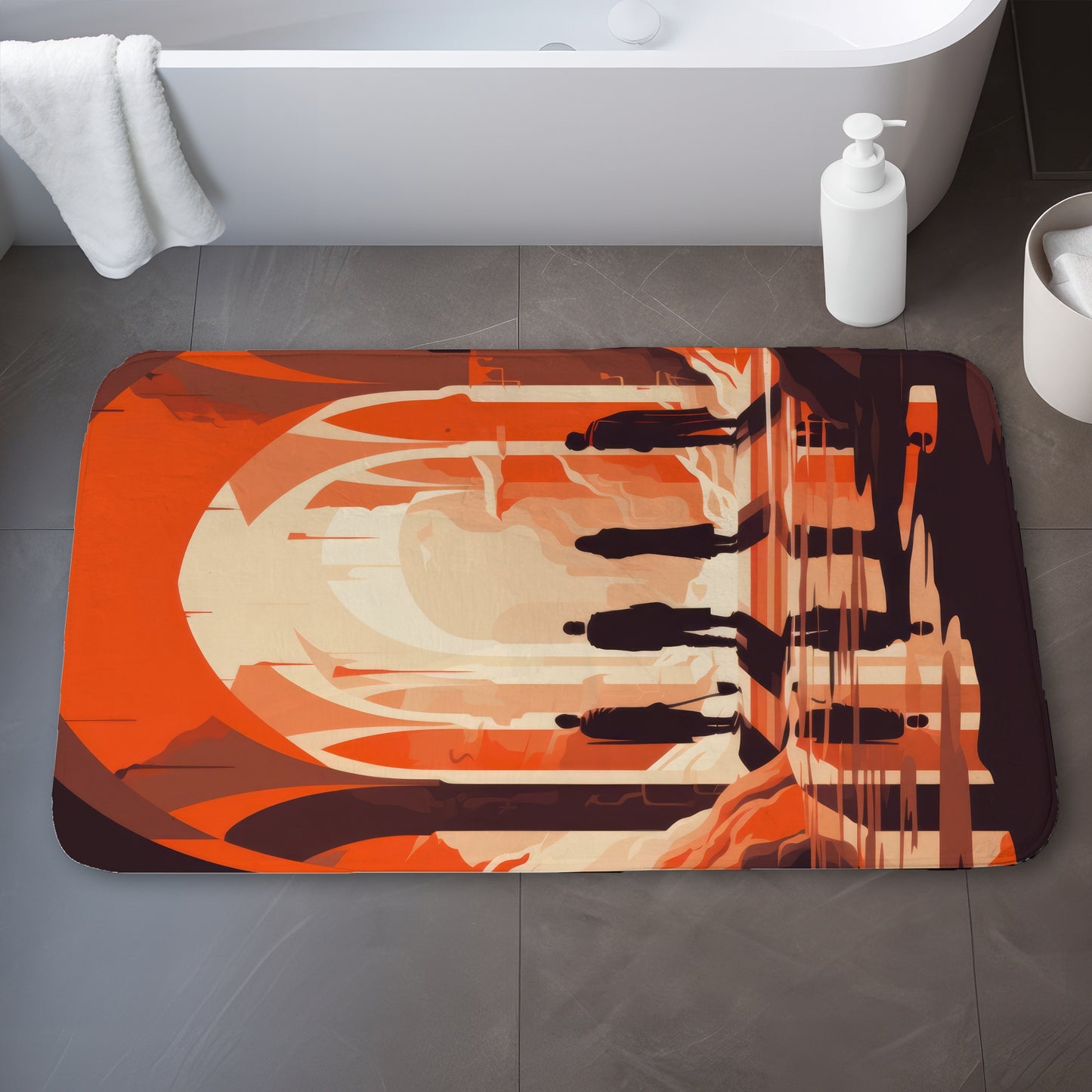 Faith restored - 17"x24" Bath mat