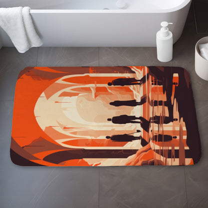 Faith restored - 17"x24" Bath mat