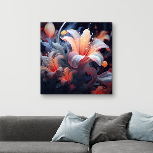Astral bloom - 32"x32" Canvas