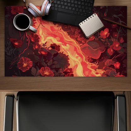 Seering flowerbed - Desk Mat