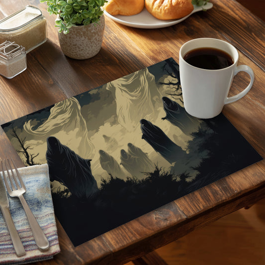 Limbo Beige Polyester Placemat | Stylish Home Decor Accent