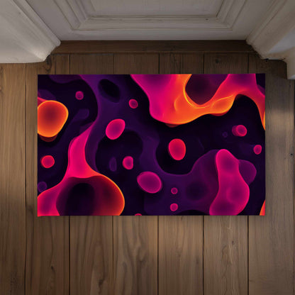Luminous Flow Veins Door Mat | Indoor Outdoor Home Decor
