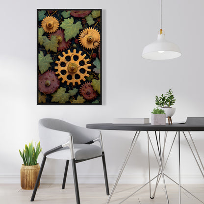 Nature punk - 24"x24" Framed canvas