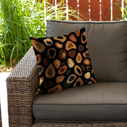 Wild Earth Spots Poly Twill Throw Pillow - Home Decor
