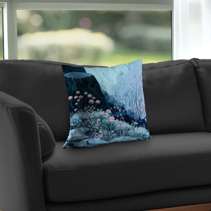 Annual freeze - Throw Pillow